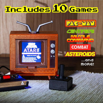 Preloaded electronic game — Tiny Arcade Atari 2600 mini console with 10 classic games