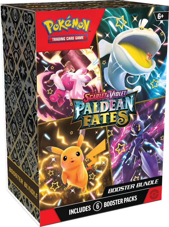 Pokemon TCG — Scarlet and violet paldean fates booster bundle