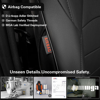EKR 4runner seat covers - custom waterproof leather seat covers for 2025 2026 models