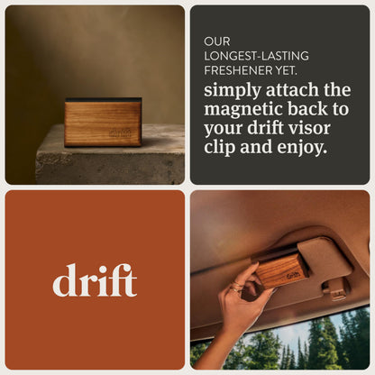 Area deodorizer — Drift car air freshener with teak scent starter kit