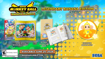 Super Monkey Ball Banana Rumble - Launch Edition for Nintendo Switch