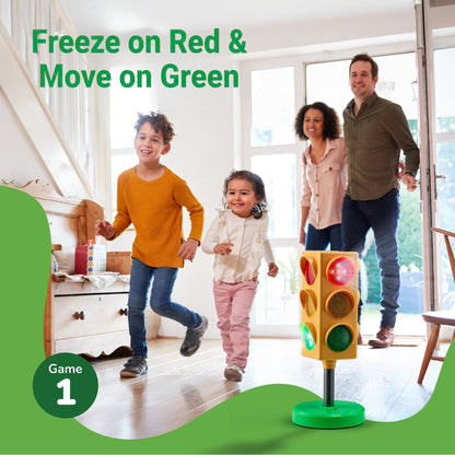 ArtCreativity lamp — 8 modes with remote and real traffic light rotation mode