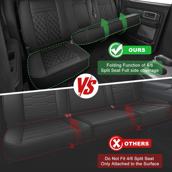 AOMSAZTO vehicle seat cover — waterproof and easy to install for Ford F150 2009-2026 and F250 F350 F450 2017-2026
