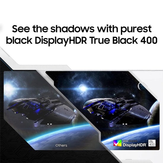 Samsung monitor — 49 inch curved QD-OLED with 240Hz refresh rate and G-Sync compatible