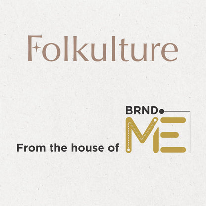 Folkulture decorative pillow covers - set of 2 boho design 18x18 inches