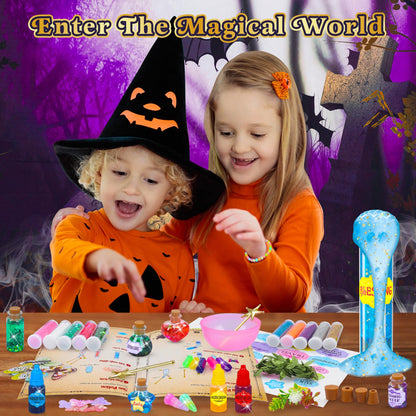 CARTELL fairy magic potions kit — 26 DIY mixed potion bottles for ages 6 and up