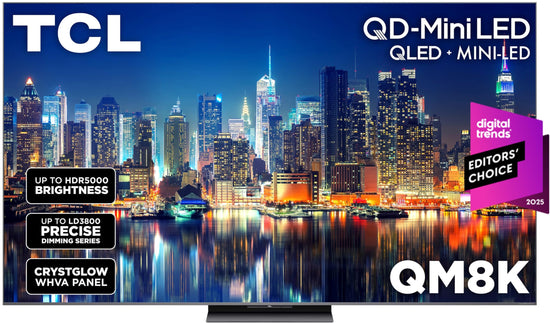 TCL 98-Inch QLED 4K Smart QD-Mini LED TV - large screen size