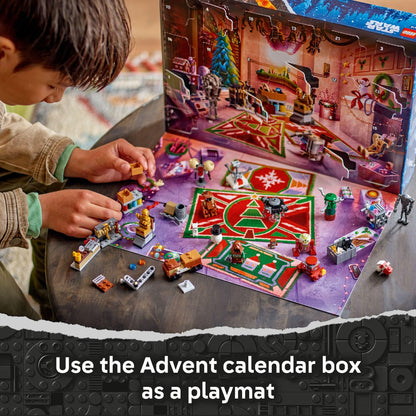 LEGO Star Wars advent calendar — 24 toys including C-3PO and BB-8 figures 75418