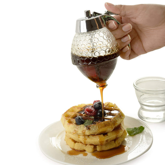 Norpro honey/syrup dispenser — easy pour design