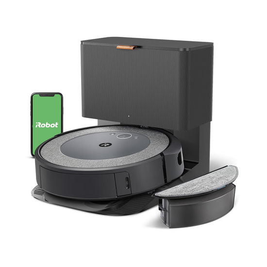iRobot Roomba Combo i5+ — Self-emptying robotic vacuum and mop with smart mapping