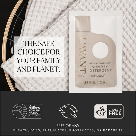 L'AVANT Collective laundry detergent — high-performing odor defense formula