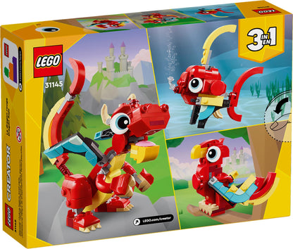 LEGO Creator building block set - transforms from dragon to fish to phoenix