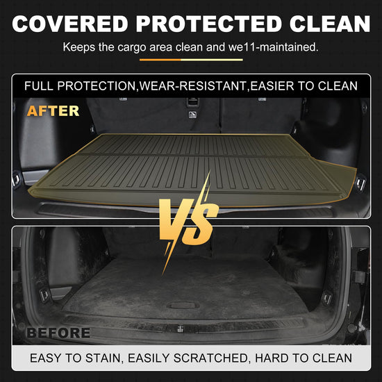 AOMSAZTO vehicle mat — TPE all weather anti-slip liner for Jeep Grand Cherokee 2022-2026