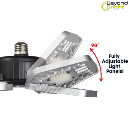 Ontel LED garage light — bright illumination and energy efficiency