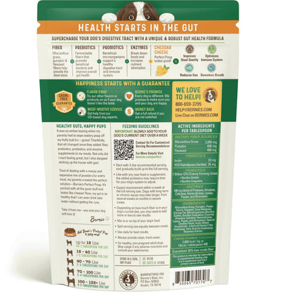 Animal nutritional supplement — Digestive health support for dogs with prebiotics and probiotics