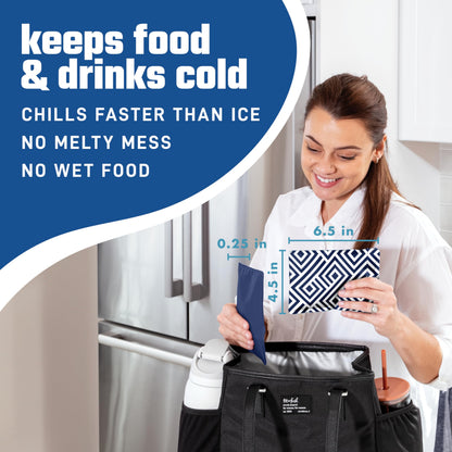 Meal holder — Fit & Fresh soft ice packs