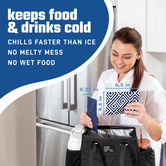 Meal holder — Fit & Fresh soft ice packs