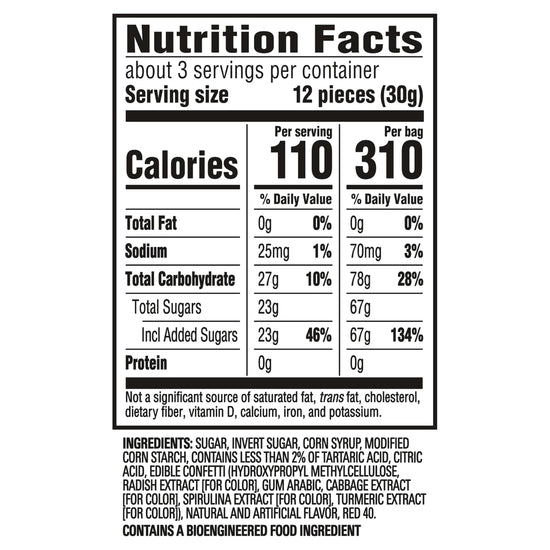 SOUR PATCH KIDS — Glow ups strawberry-watermelon gummy candy in bulk bags 12-3.08 oz bags.