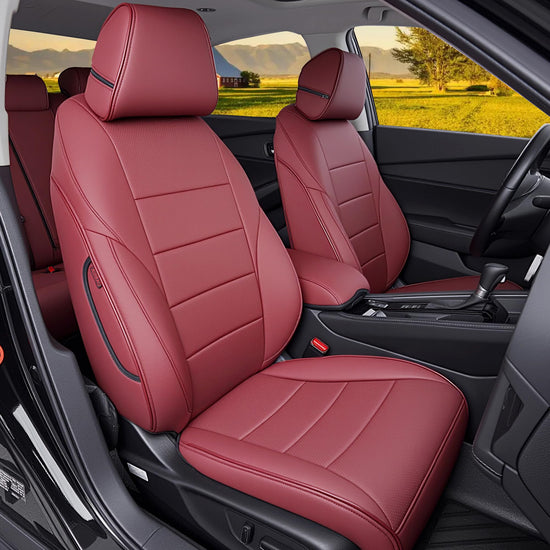 HKZ vehicle seat covers — leather car seat protector for Honda Accord 2023-2026