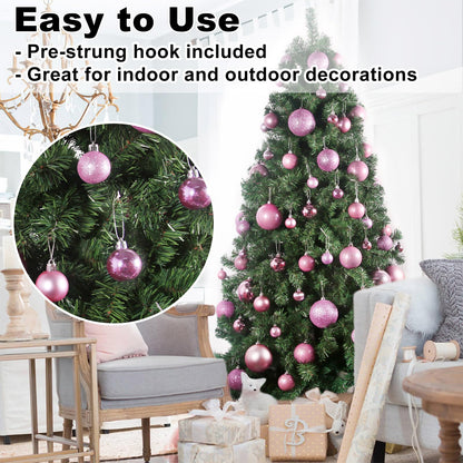 Hanging ornament — shatterproof large Christmas ball decorations for tree