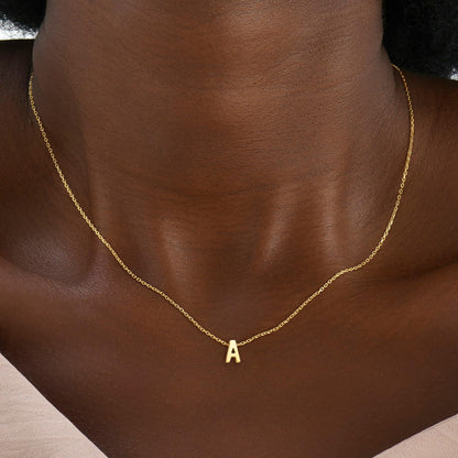 JNZSSWHJJH initial necklace - dainty A-Z pendant for women and girls