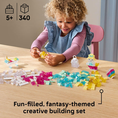 LEGO Classic building blocks — Magical transparent box for preschoolers ages 5+