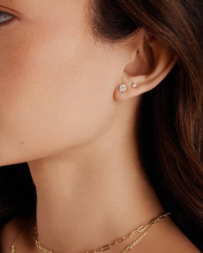 Earrings — PAVOI waterproof stud earrings set with cubic zirconia
