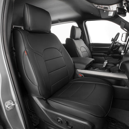 EKR Ram 1500 seat covers — Custom fit faux leather for crew cab models 2019-2026