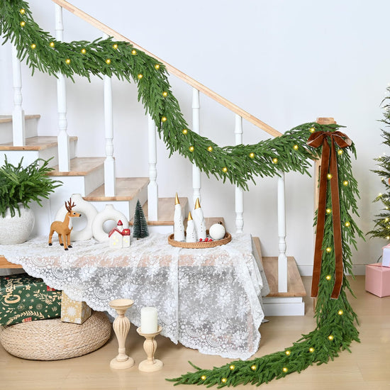 Christmas garland — festive decoration for the holiday season