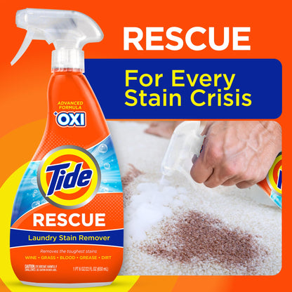 Tide laundry stain remover spray with Oxi — stain remover for tough stains