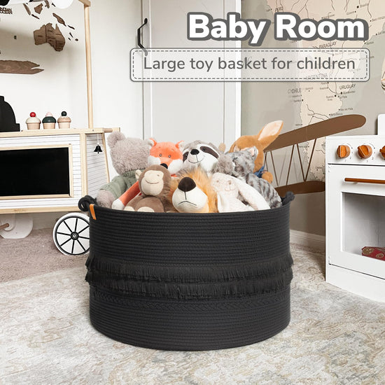 CherryNow laundry hamper — extra large black designCherryNow laundry hamper — extra large black design