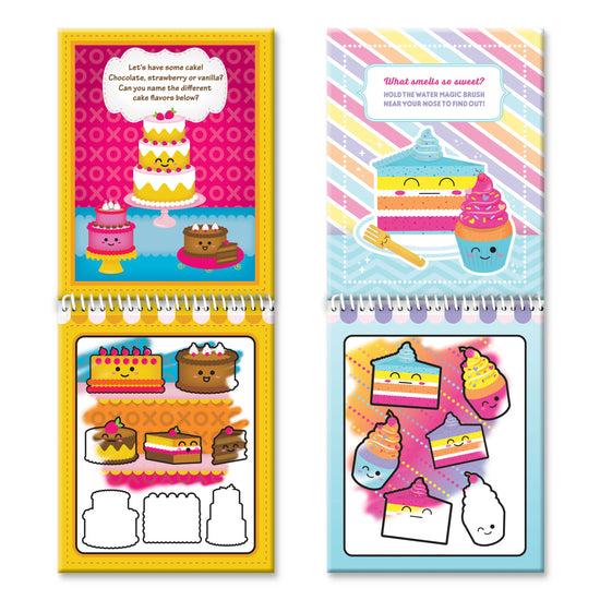 Art and craft kit — scented reusable water reveal activity books by Scentco