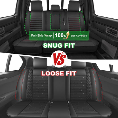AOMSAZTO vehicle seat cover - waterproof full coverage for Ford F150 and F250-F450 2009-2026