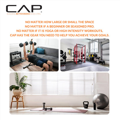 CAP Barbell dumbbell weights - neoprene material and multiple colors available