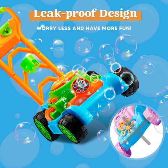 Sloosh bubble maker — fun mower design