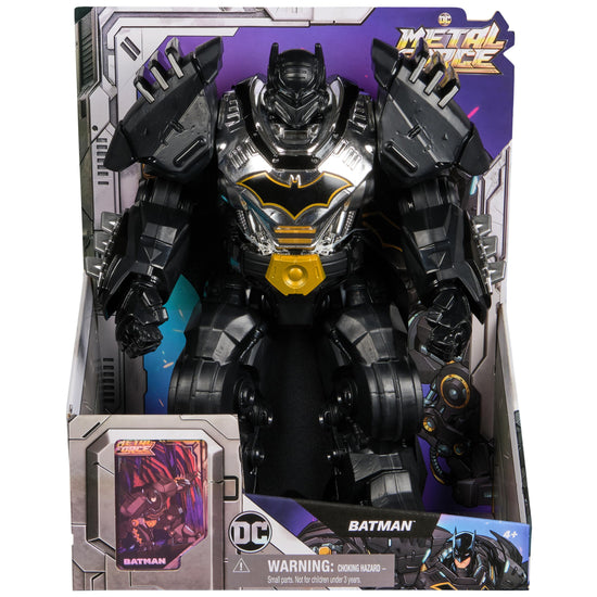 DC Comics Metal Force Batman action figure - unique design and features.