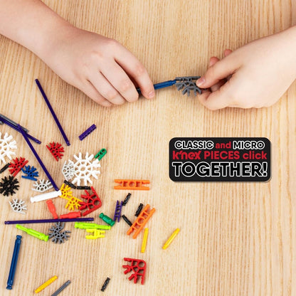 K'NEX Imagine building set — 522 pieces for 35 models and engineering fun