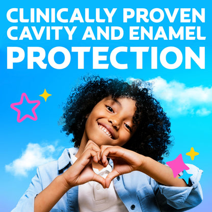 Colgate Kids Toothpaste Pump with Fluoride for Cavity Protection, Ages 6+, ADA Accepted, Bubble Fruit, 4.4 Ounce, 6 Pack