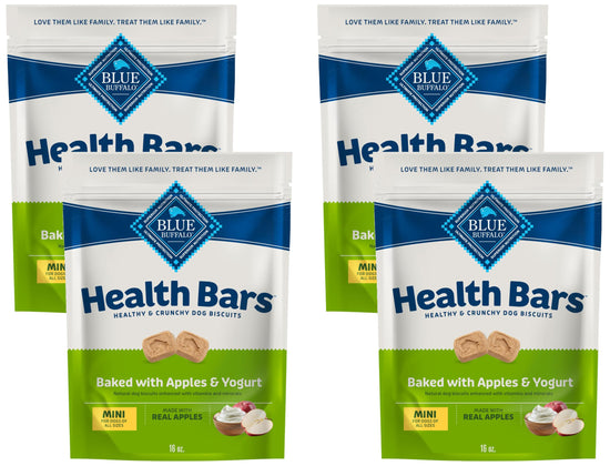Pet food — Blue Buffalo health bars natural crunchy dog treats biscuits