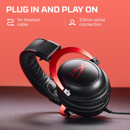 HyperX Cloud II headphones — gaming headset with virtual 7.1 surround sound