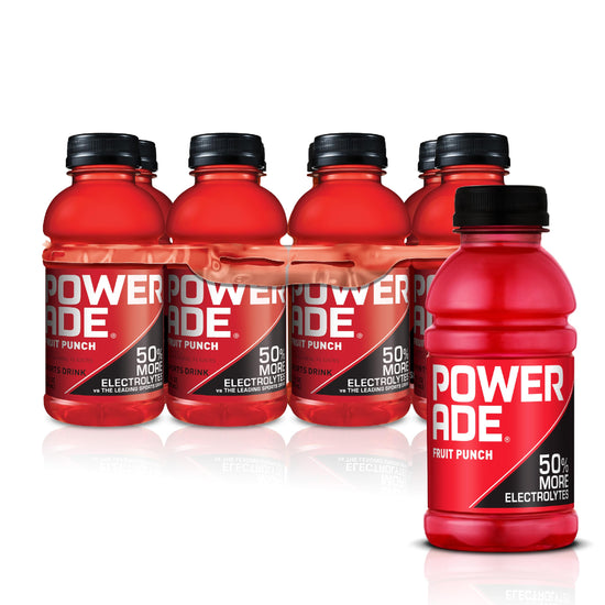 Drink flavored — Powerade sports drinkDrink flavored — Powerade electrolyte beverage