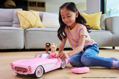Barbie non-riding toy vehicle - classic design and fun play experience.