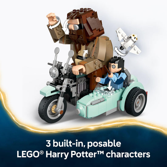 LEGO Harry Potter building blocks - Hagrid and Harry's motorcycle ride set 76443LEGO Harry Potter building blocks - Hagrid and Harry's motorcycle ride set 76443