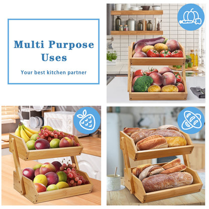 Merysen fruit basket - ideal for kitchen organization