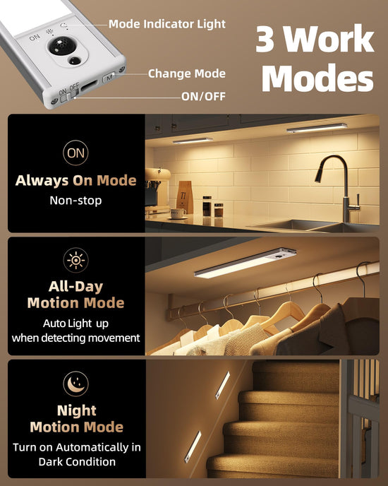 EZVALO under cabinet light fixture - 3 pack