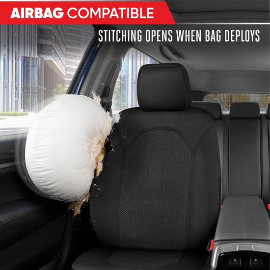 Motor Trend vehicle seat covers — spill-proof neoprene for front seats