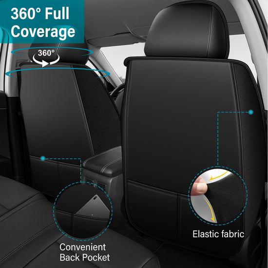 AOMSAZTO vehicle seat cover — Ice silk breathable faux leather waterproof for Kia Seltos 2021-2026