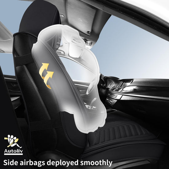 HChengkikz nappa leather car seat covers - waterproof full set for 5 seats