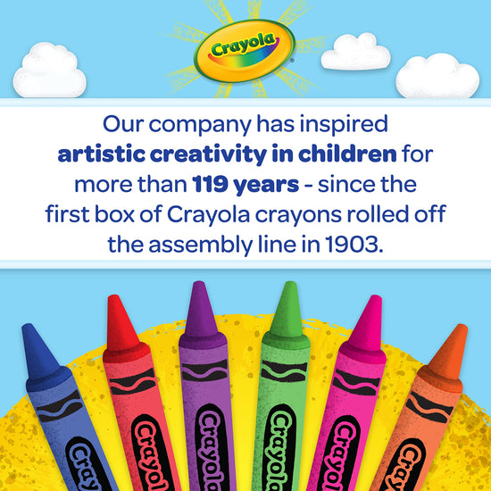 Crayola egg crayons — large size for toddlers and young children, 12 count