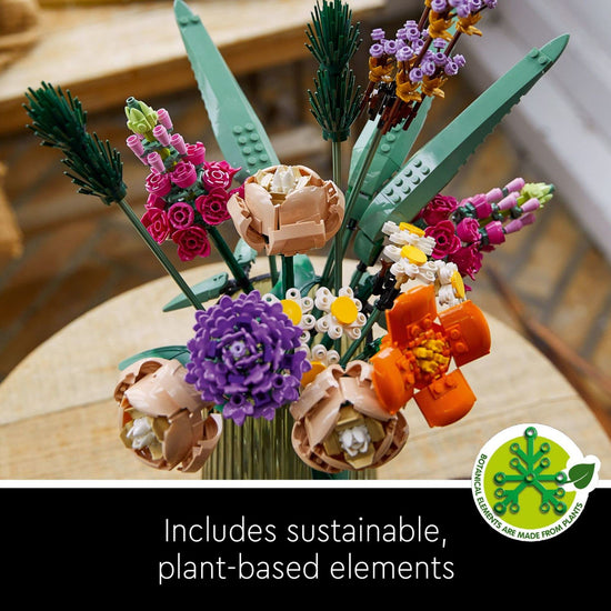 LEGO Botanicals Flower Bouquet set — artificial flowers for home decoration
